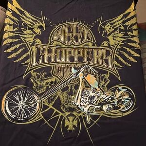 Men’s west choppers Navy Tee